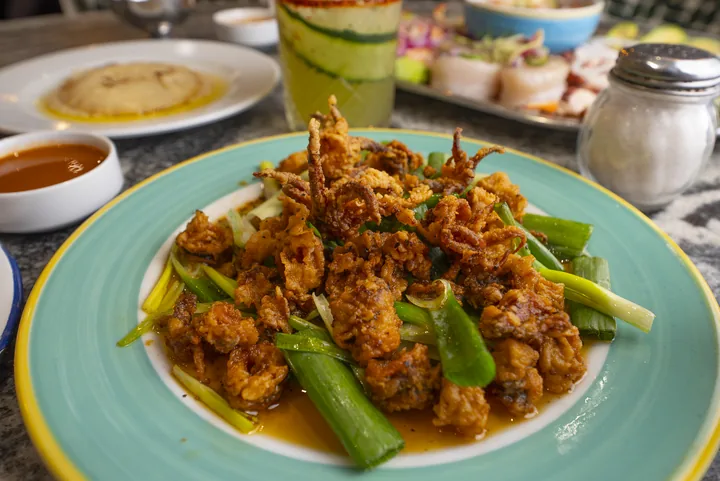 Platillo de mariscos
